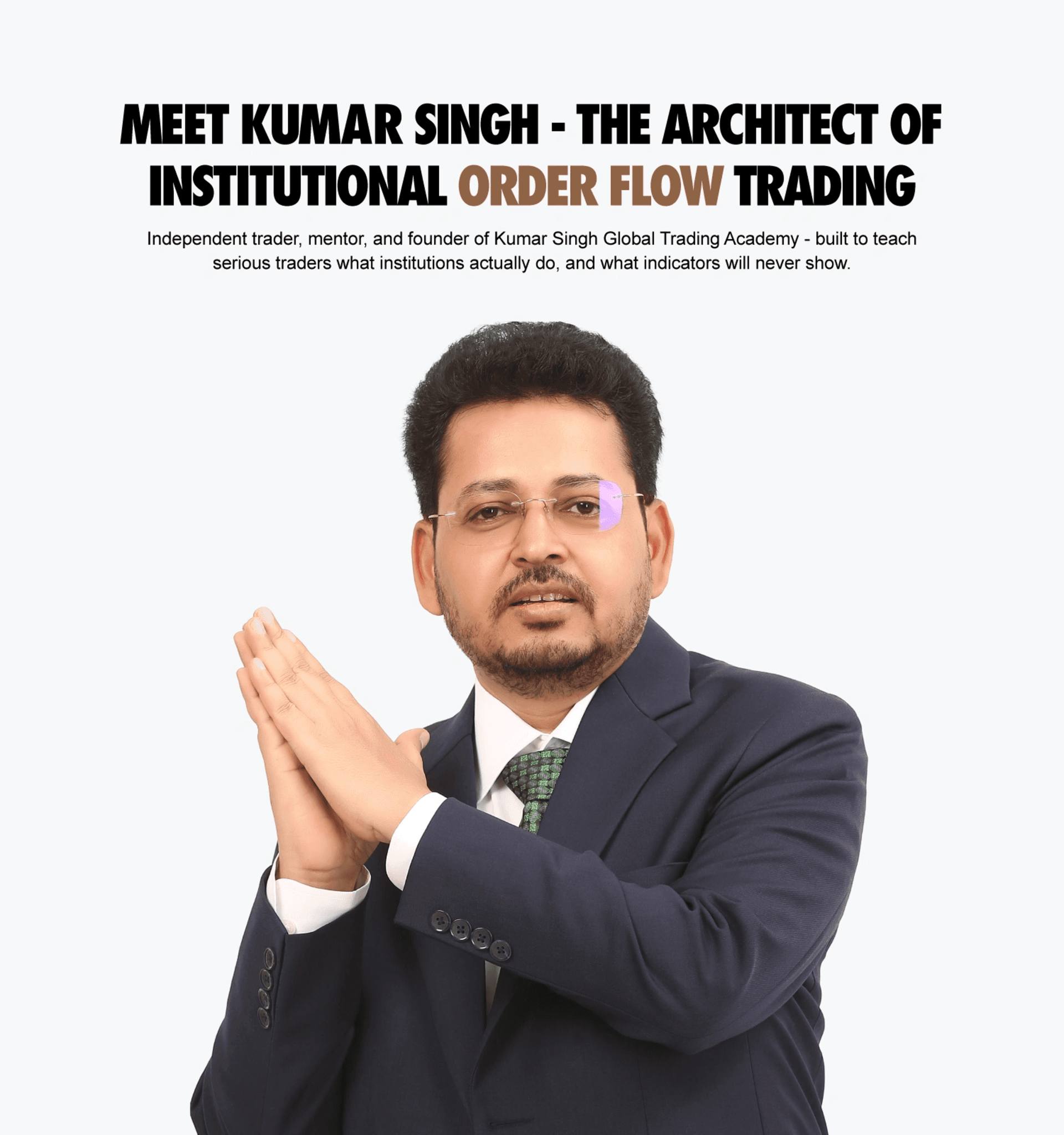 Kumar Cell Kumar Singh: Founder & Mentor, NIC No Indicator Trading